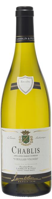 Lamblin & Fils Chablis Vieilles Vignes 2022 wine bottle