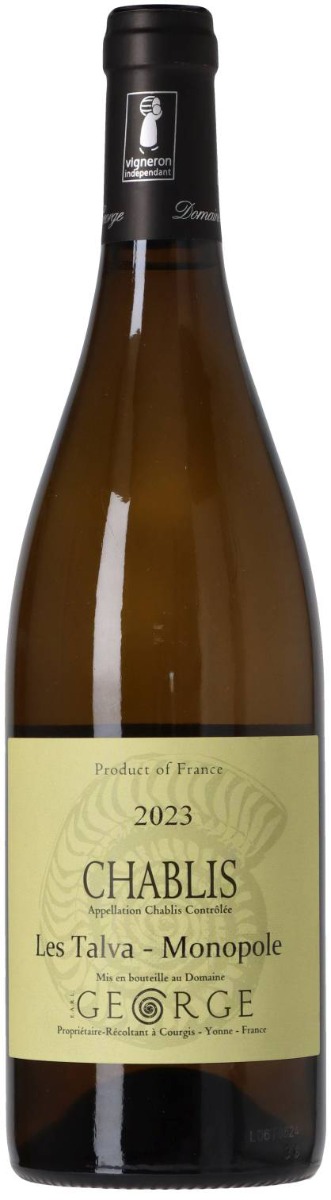 Domaine George Chablis Lieu-dit Talva Monopole 2023 wine bottle