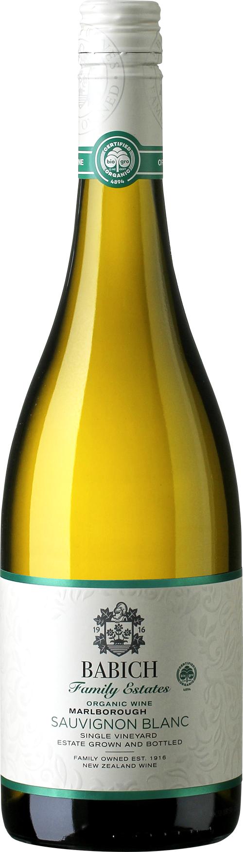 Babich Family Estates Headwaters Organic Sauvignon Blanc wine bottle