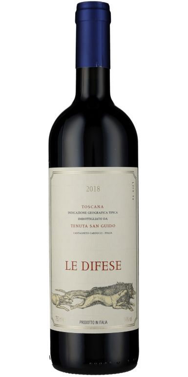 Tenuta San Guido Le Difese 2022 wine bottle