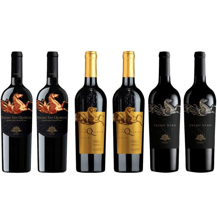 Nativ Eremo Tasting Mix wine bottle