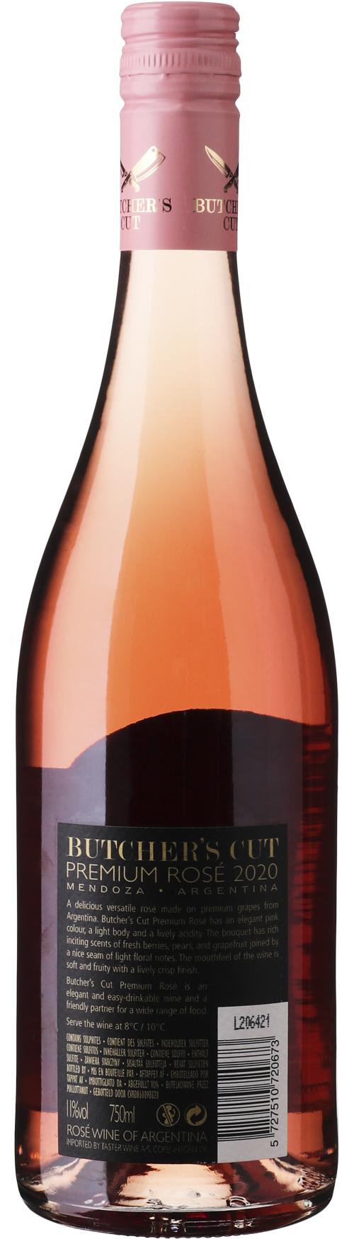 Butcher's Cut Premium Rosé wine bottle