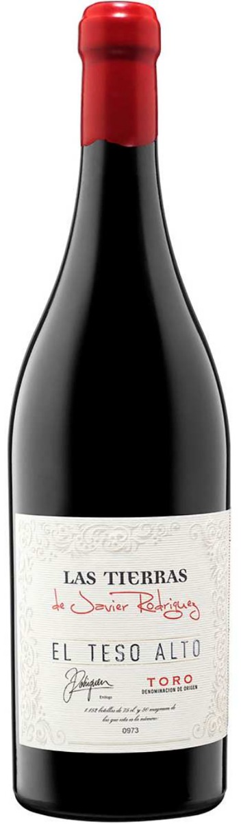 Las Tierras de Javier Rodriguez Finca El Teso Alto Toro 2016 wine bottle