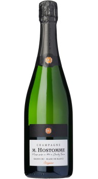 Champagne Blanc de Blancs Grand Cru wine bottle