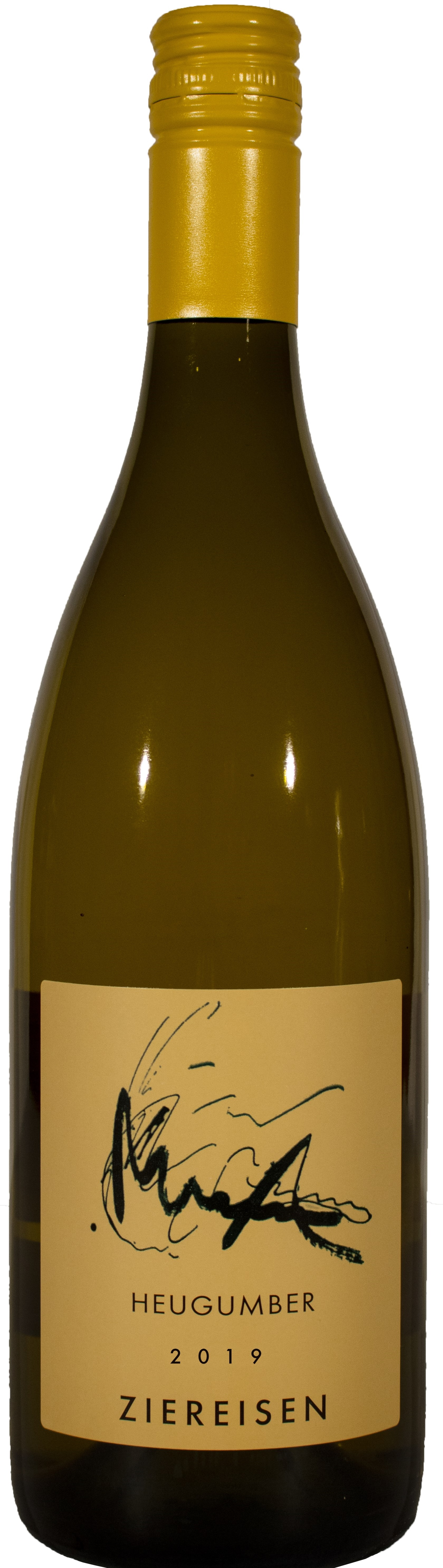 Weingut Ziereisen Heugumber Gutedel 2019 wine bottle