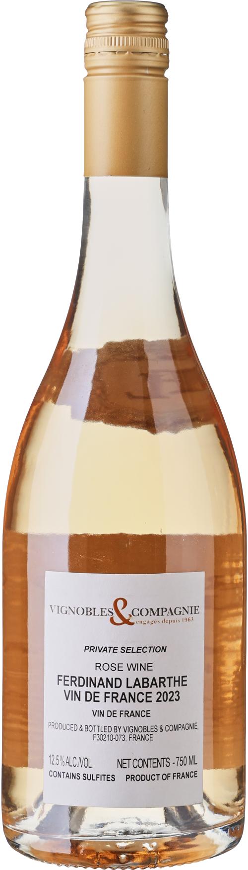 Ferdinand Labarthe Reserve Rosé wine bottle