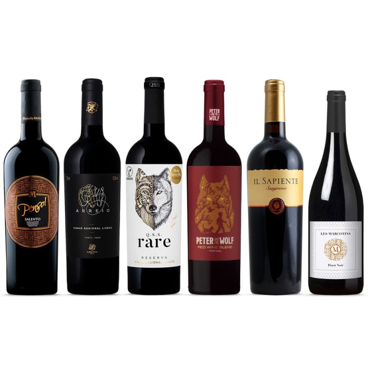 AndrupVin Bestseller Red 2025 wine bottle