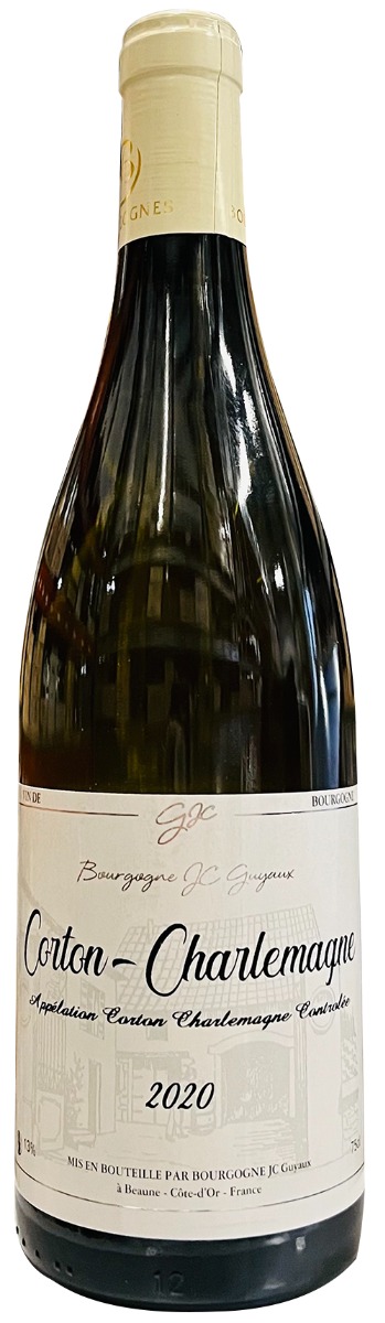 JC Guyaux Corton-Charlemagne Grand Cru 2020 wine bottle