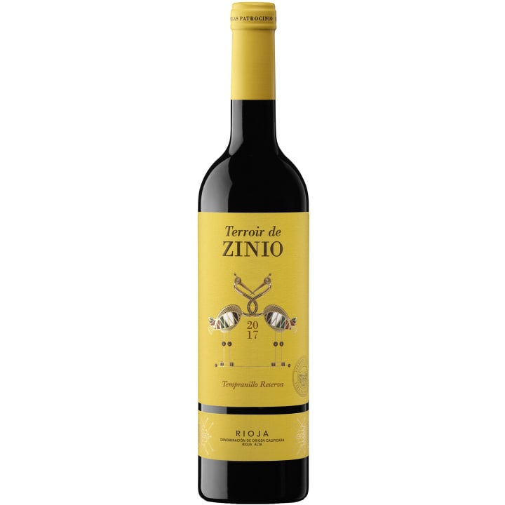 Zinio Reserva 2018 wine bottle