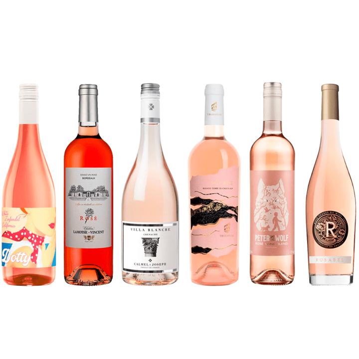 Rose Favorites wine bottle