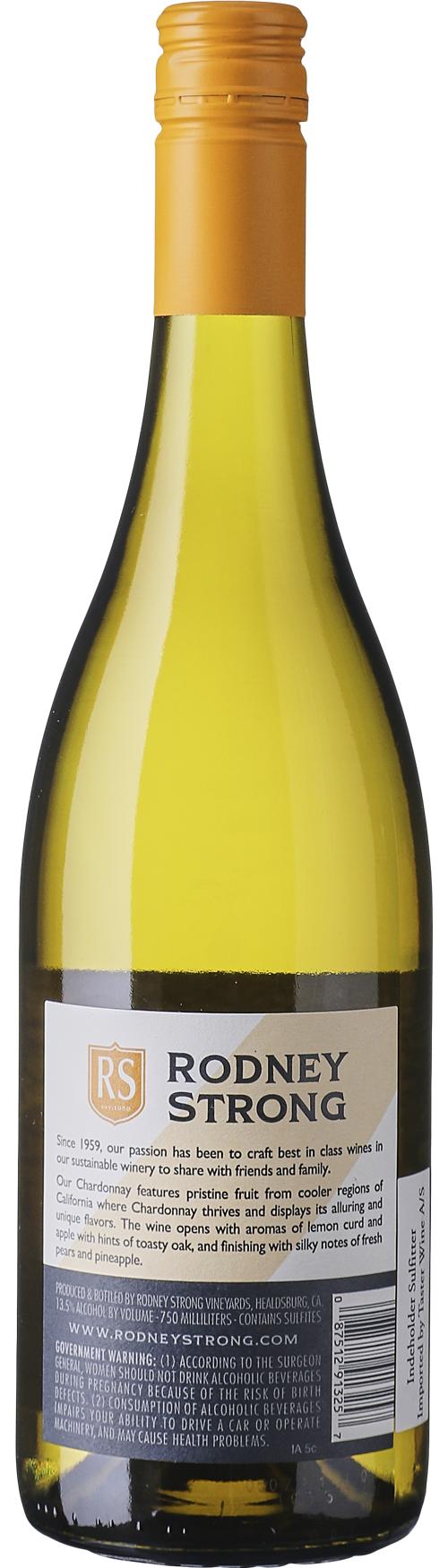 Rodney Strong Chardonnay wine bottle