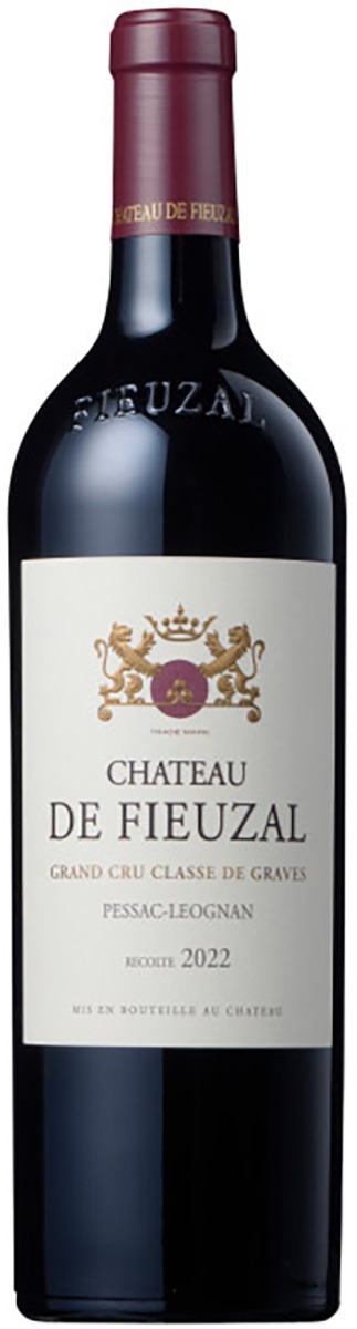 Chateau De Fieuzal Grand Cru Classe de Graves Pessac-Leognan 2022 i trækasse wine bottle