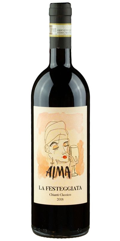 La Festeggiata, Chianti Classico Alma 2024 wine bottle