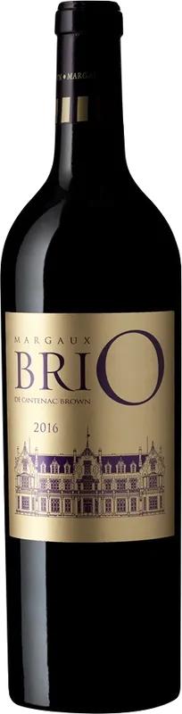 Brio de Cantenac Brown Margaux AOC 2. vin wine bottle