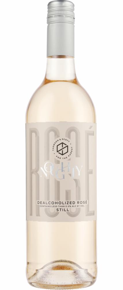 Noughty Rosé Alkoholfri Thomson & Scott  wine bottle