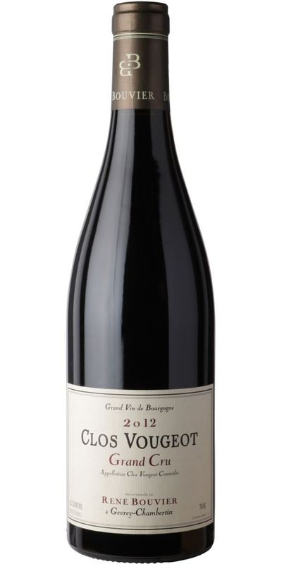 Domaine René Bouvier, Clos de Vougeout Grand Cru 2022 wine bottle