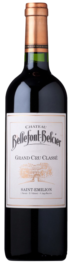 Château Bellefont-Belcier Saint-Émilion Grand Cru Classé  2010 wine bottle