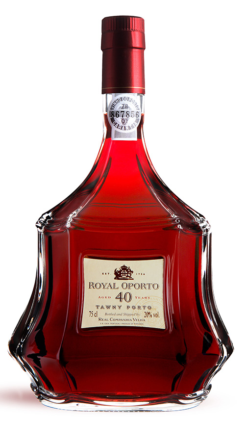 Royal Oporto 40 Year Old Tawny Port wine bottle