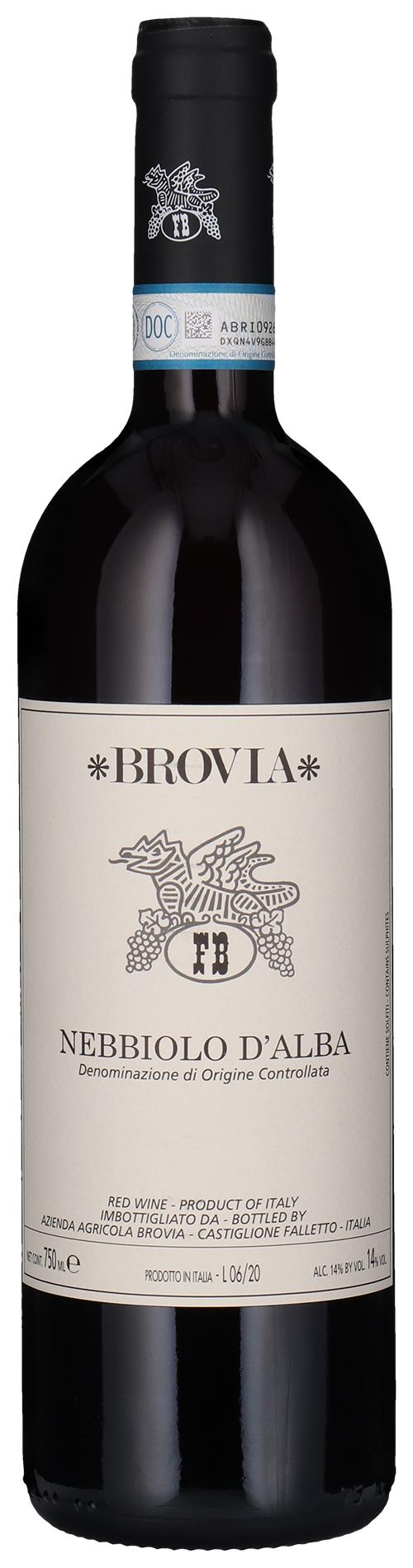 Nebbiolo d'Alba 2021 wine bottle