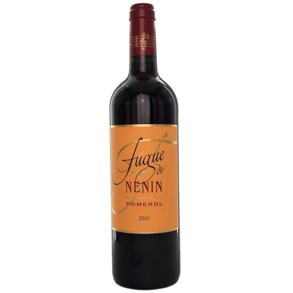 Fugue de Nenin Pomerol AOC 2. vin wine bottle