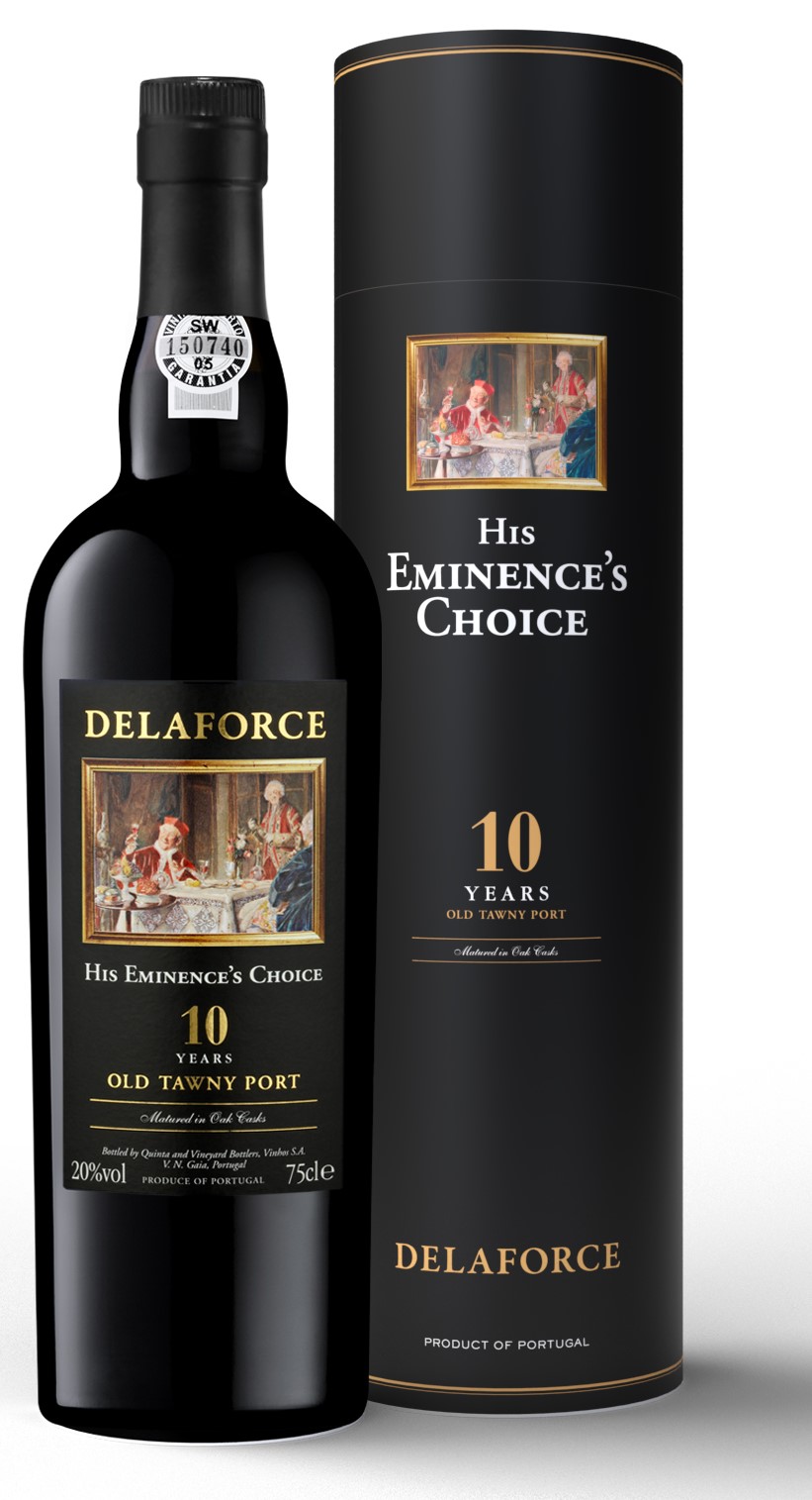 Delaforce His Eminence's Choice 10 Year Old Tawny Port i Gaverør wine bottle