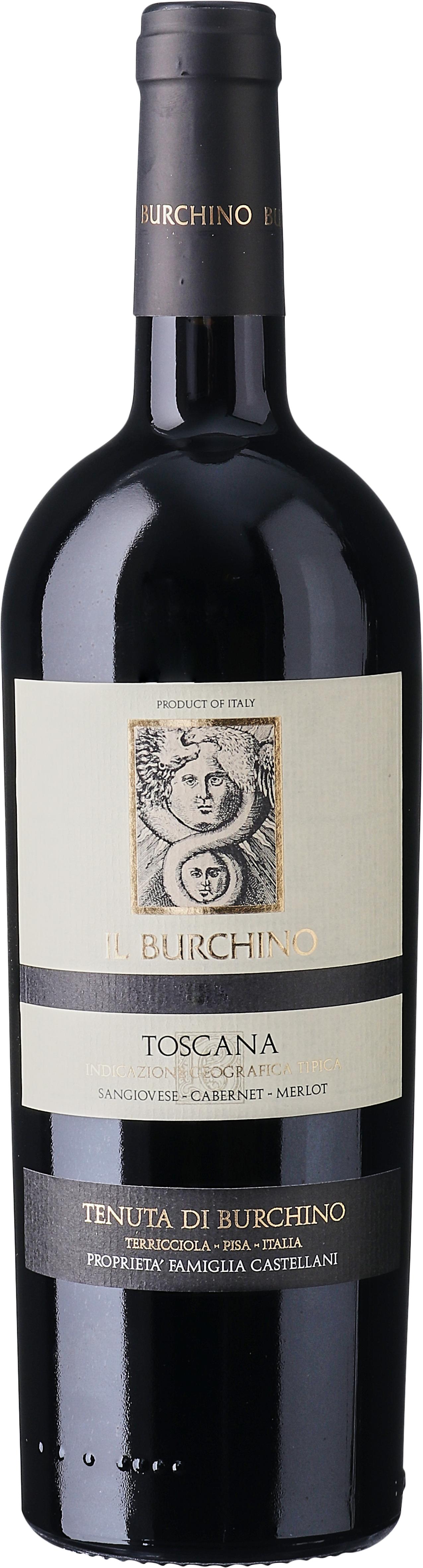 Tenuta di Burchino, Terricciola, Toscana IGT wine bottle