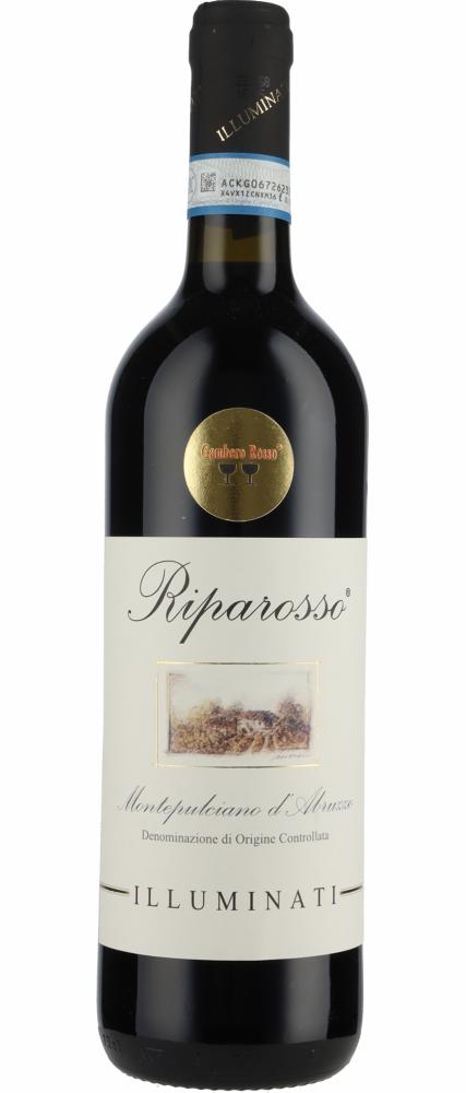 2022 Riparosso Montepulciano d'Abruzzo Illuminati wine bottle