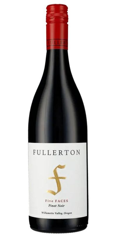 Fullerton Wines, Five Faces Pinot Noir Willamette Valley 2022 wine bottle