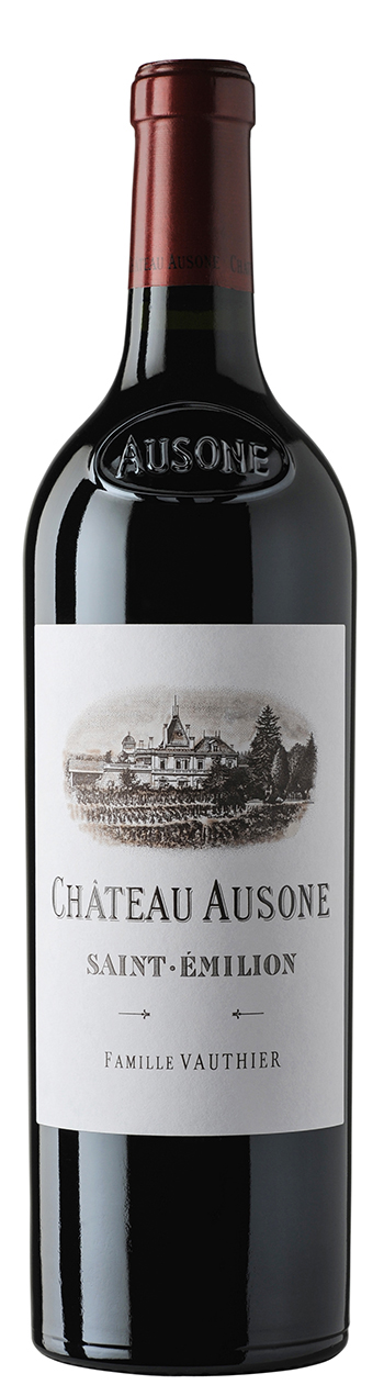 Chateau Ausone Saint-Emilion 2021 i trækasse wine bottle