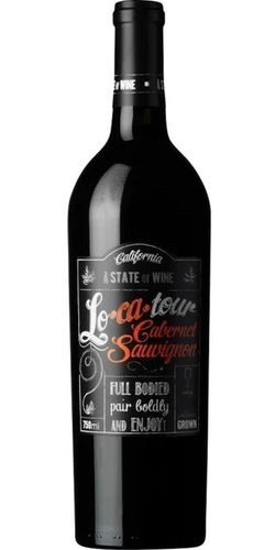 Locatour Wines, California Cabernet Sauvignon 2021 wine bottle