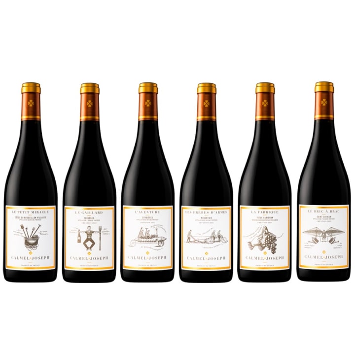 Calmel + Joseph Les Terroirs 6 fl Trækasse wine bottle