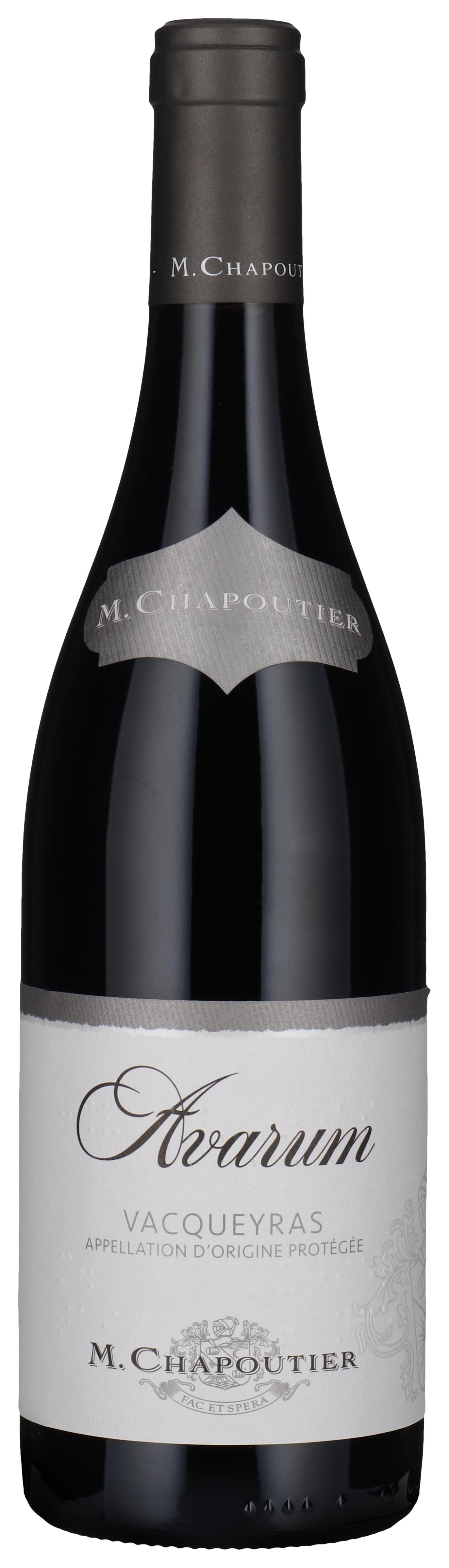 Avarum, Vacqueyras 2023 wine bottle