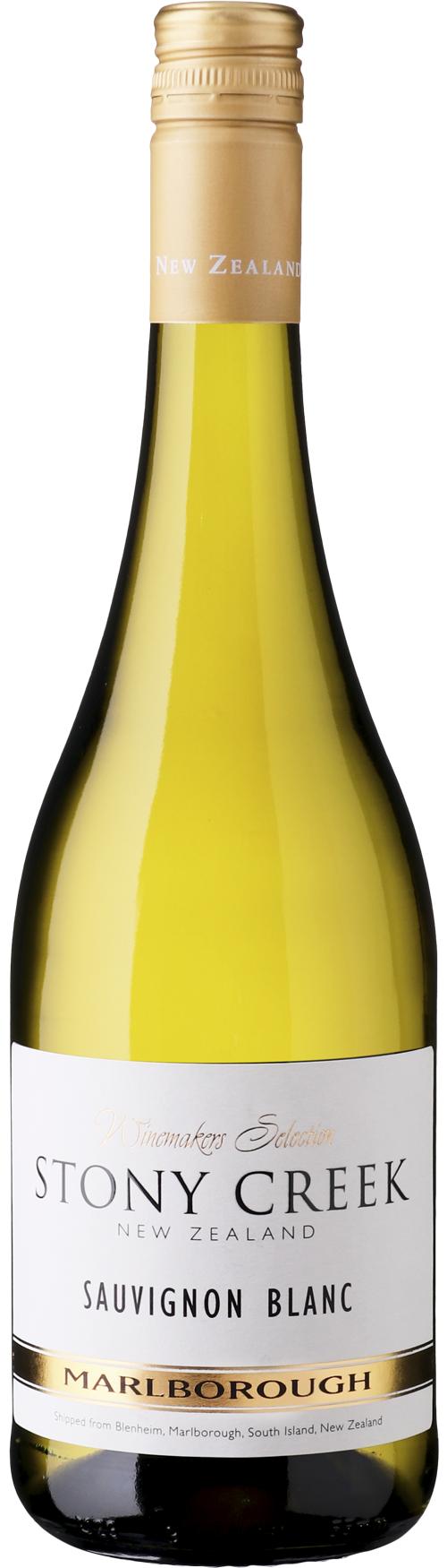 Stony Creek Sauvignon Blanc, Marlborough wine bottle