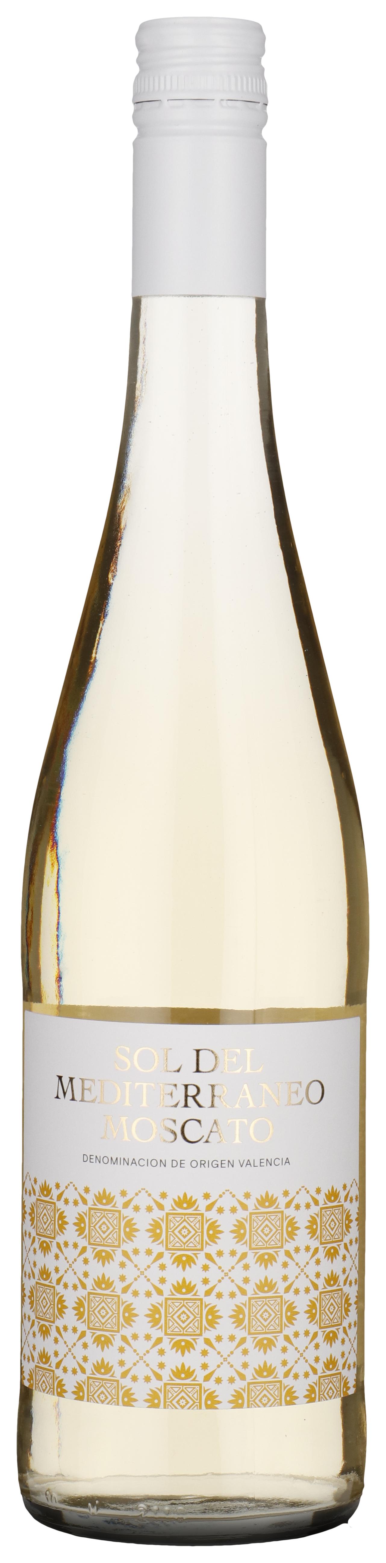 Moscato wine bottle