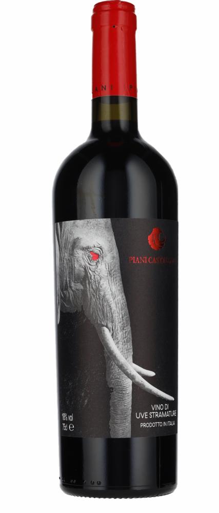 Piani Castellani Vino Rosso Di Uve Stramature 18% wine bottle