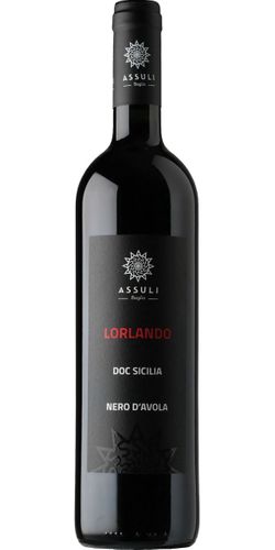 Assuli, Baglio, Lorlando Nero d'Avola DOC 2018 wine bottle