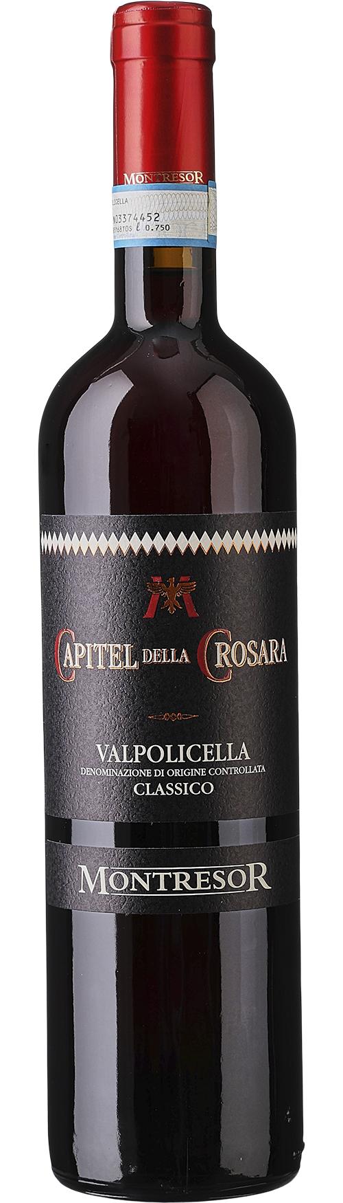 Cantine Montresor Capitel della Crosara Valpolicella DOP Classico wine bottle