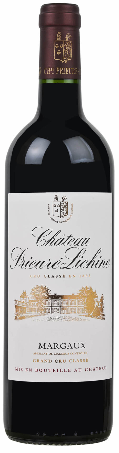 Château Prieuré-Lichine 4. Cru Margaux 2019 i trækasse wine bottle