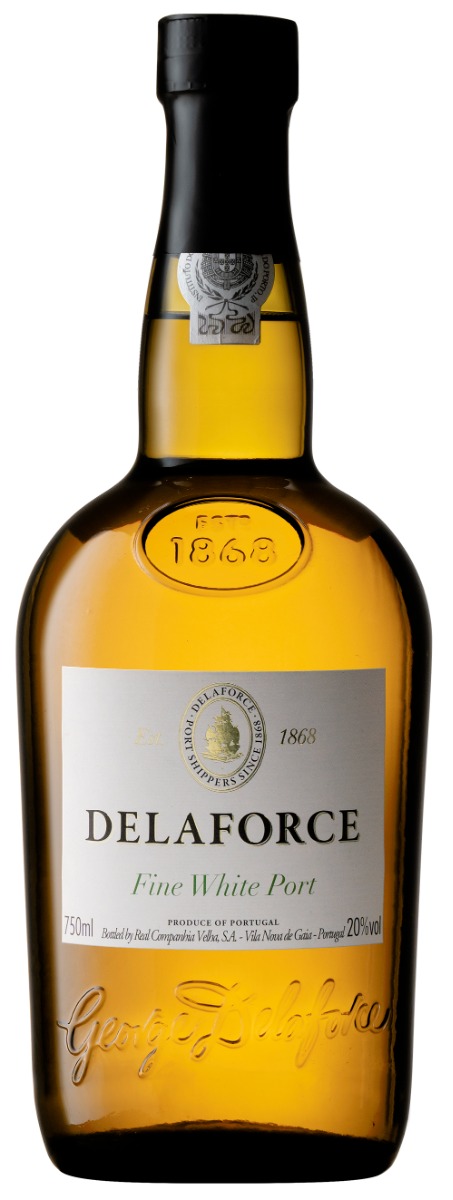 Delaforce Fine White Port wine bottle