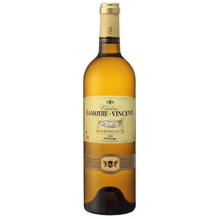 Lamothe-Vincent Heritage Blanc 2023 wine bottle