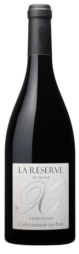 Xavier Chateauneuf du Pape La Reserve XV XVI XVII wine bottle