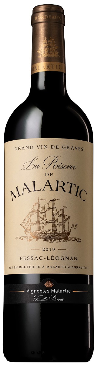 Château Malartic-Lagravière La Reserve de Malartic Pessac-Léognan 2019 wine bottle