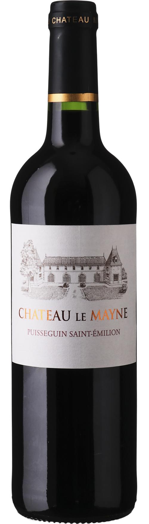 Château le Mayne, Puisseguin St.-Émilion wine bottle