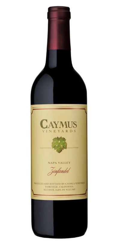 Caymus Zinfandel 2022 wine bottle