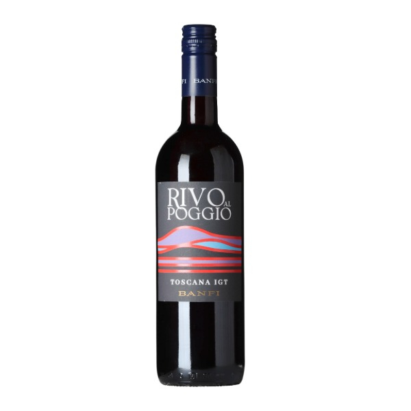 Banfi Rivo al Poggio Rosso wine bottle