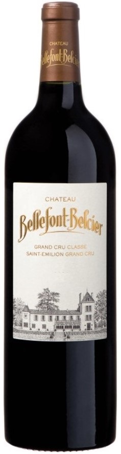 Chateau Bellefont-Belcier Saint-Émilion Grand Cru Classé 2020 i trækasse wine bottle