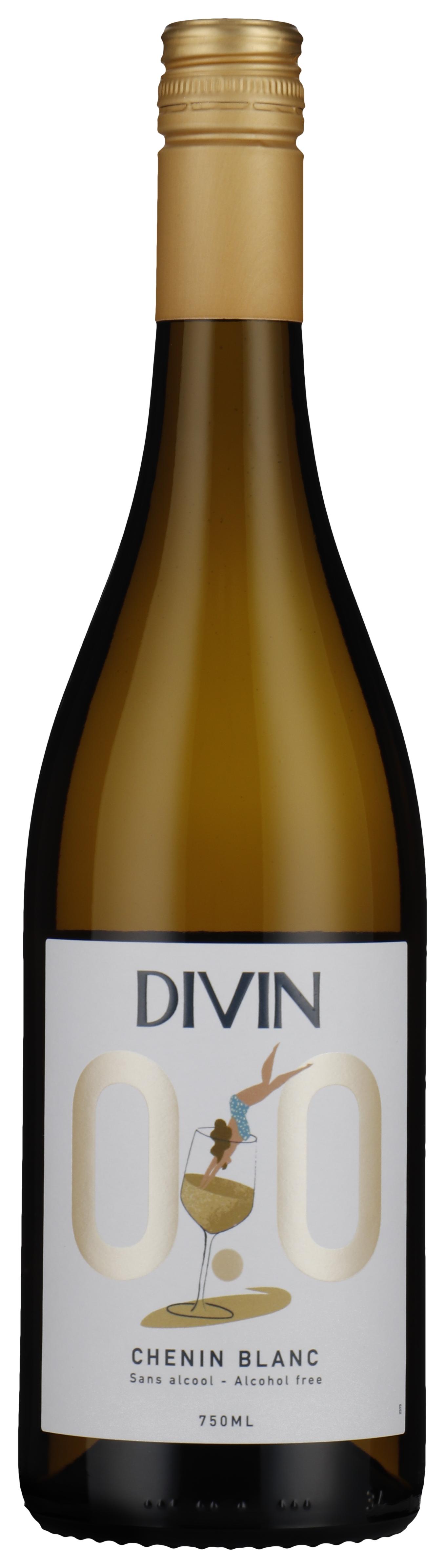 0,0% Chenin Blanc wine bottle