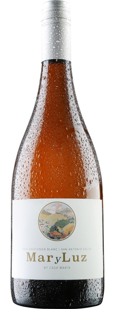 Casa Marin Mar y Luz Sauvignon Blanc 2018 wine bottle