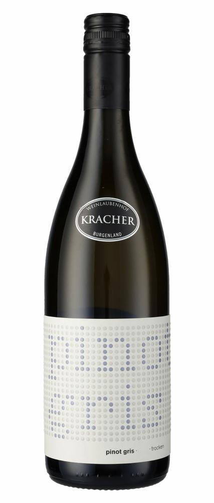 2019 Pinot Gris Burgenland Weingut Kracher wine bottle