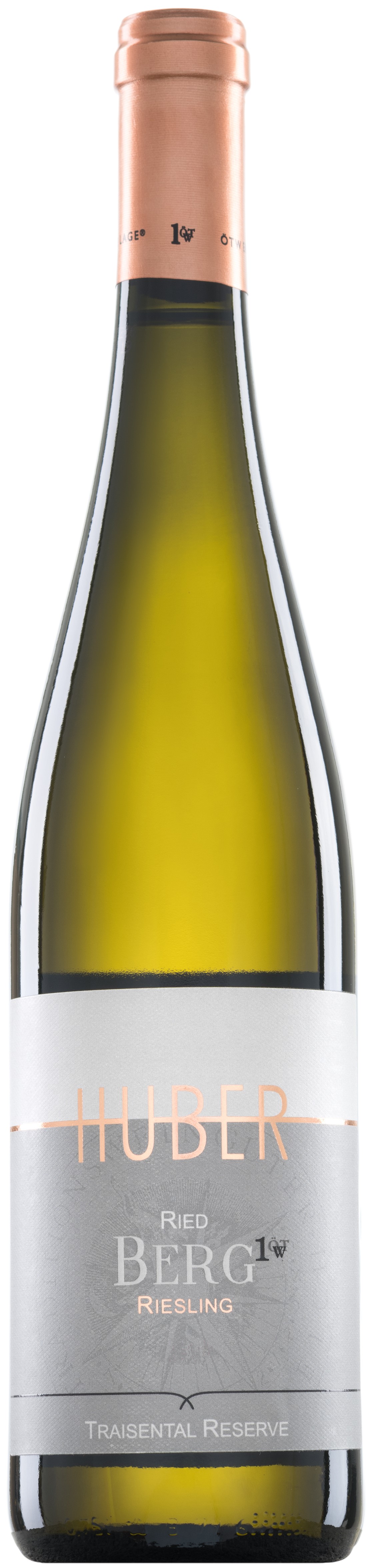 Huber Riesling Berg Erste Lage 2018 wine bottle